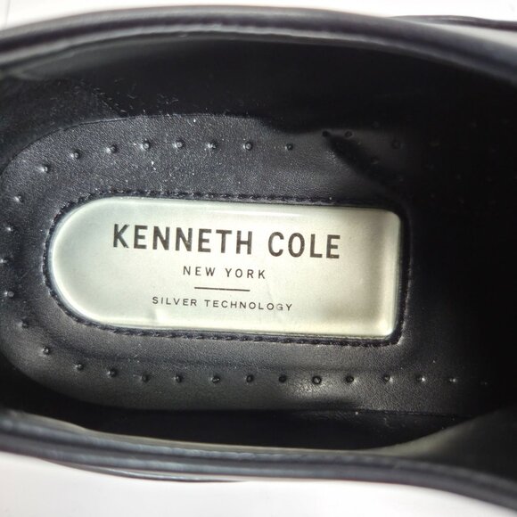 Kenneth Cole Black Swift N Shore Mens Dress Shoes 8.5 M Man-Made Upper - Picture 6 of 9